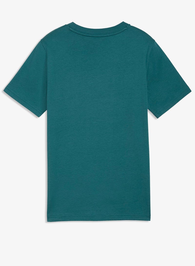 PUMA Youth Essential Two Color Small No.1 Logo T-Shirt - Image 5